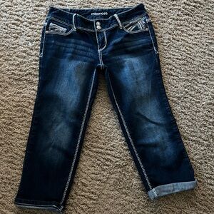 Maurices Deep Indigo Skinny Jeans